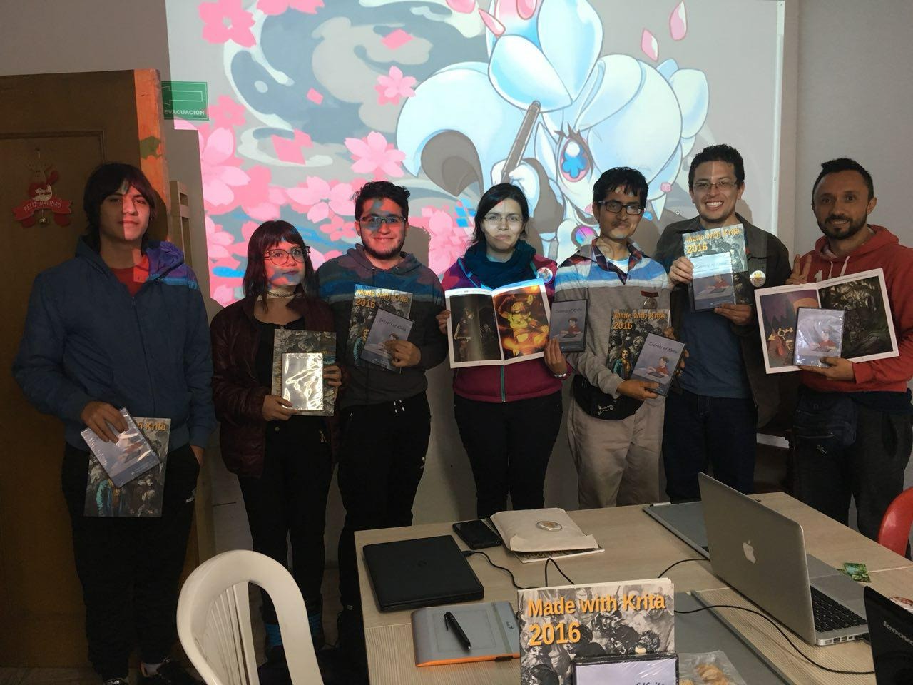 colombia krita course participants